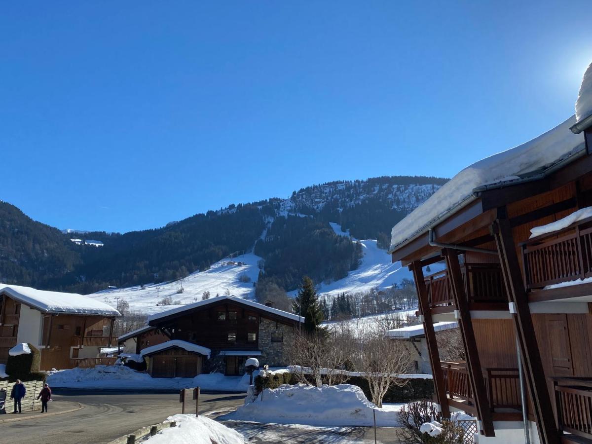 Chaleureux Appartement Renove Ambiance Chalet Praz-sur-Arly Exteriér fotografie