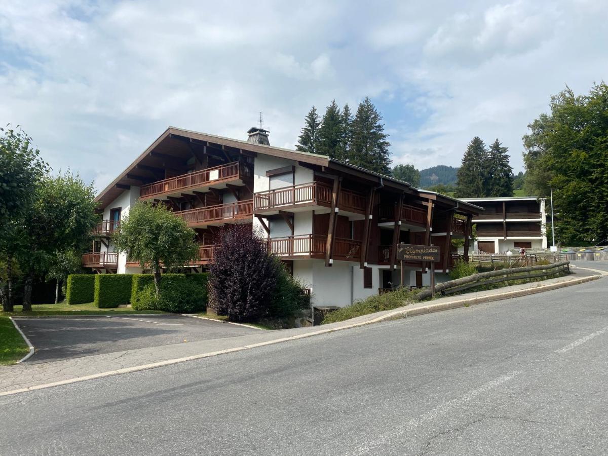 Chaleureux Appartement Renove Ambiance Chalet Praz-sur-Arly Exteriér fotografie